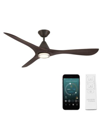  Fans Carve 60 in Selectable 2700-3000-4000-5000K LED Indoor or Outdoor Smart Home Ceiling Fan