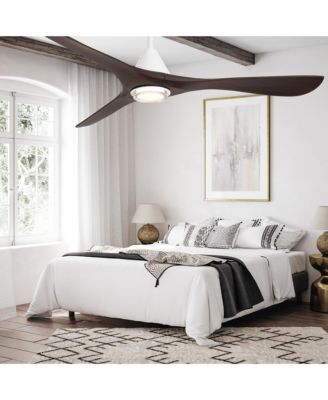  Fans Carve 60 in Selectable 2700-3000-4000-5000K LED Indoor or Outdoor Smart Home Ceiling Fan