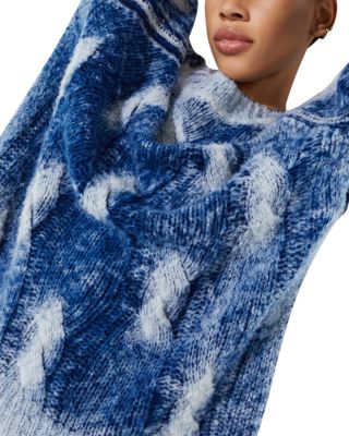 Reversible Wool Blend Sweater