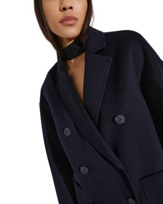 Wool Double Breasted Coat
