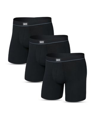 Essential Cotton Boxer Briefs, Pack of 3 