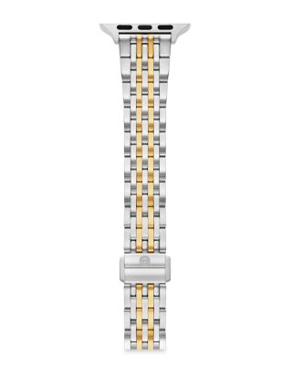 MICHELE - Tapered Seven Link Stainless Bracelet Band for Apple Watch&reg;, 38-49mm