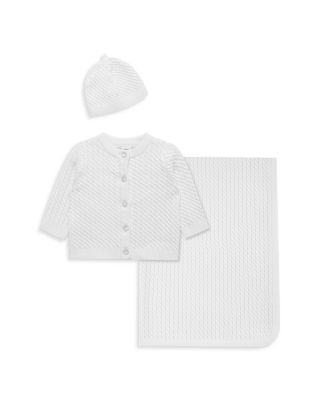 Cable Sweater, Hat & Blanket Gift Box - Baby