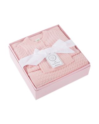 Cable Sweater, Hat & Blanket Gift Box - Baby