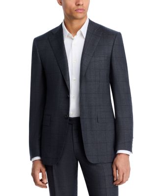 Siena Crepe Weave Windowpane Regular Fit Suit
