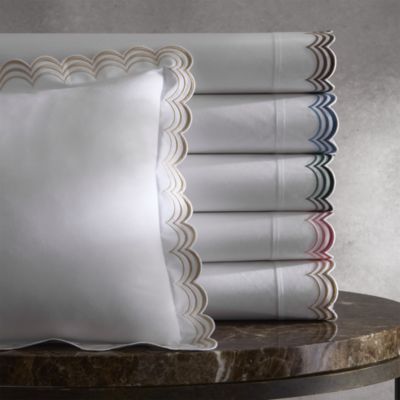 Stella Scalloped Embroidered Euro Sham