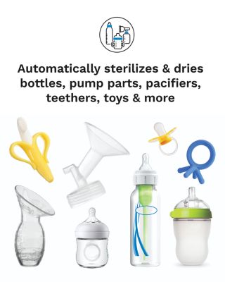 One Step™ Baby Bottle Sanitizer And Dryer - Electric Steam Sterilizer