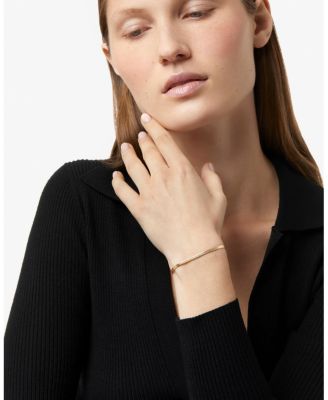 Stainless Steel Atlas Herringbone Bracelet