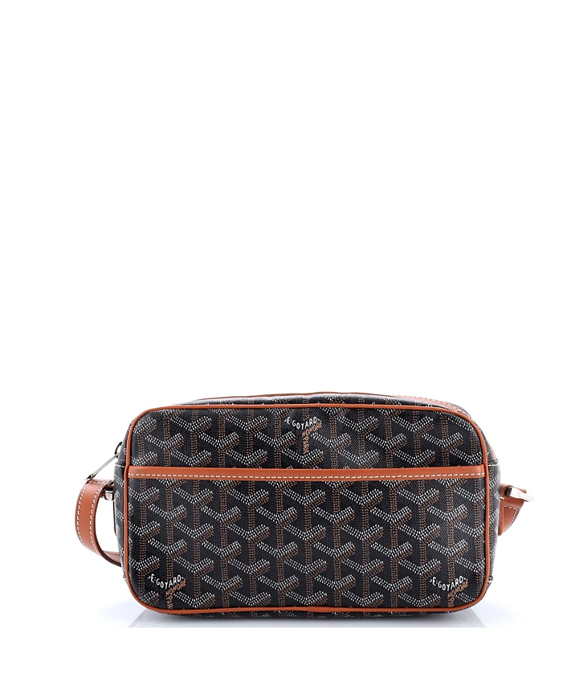 Pre-owned Pre-owned Goyard Goyard Cap Vert Bag Coated Canvas In Multi