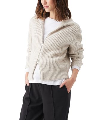 Layla Zip Through Knit Sweater