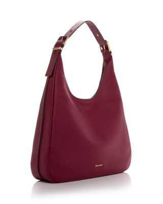 Nolita Large Leather Hobo Shoulder Bag