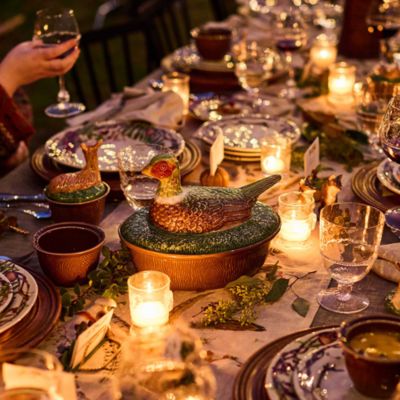 Forest Walk Pheasant Baker with Lid