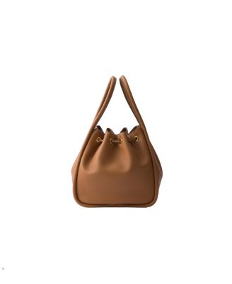 ★関税負担無し★ ※要在庫確認 PRADA Darlin Mini Bucket Bag Black Prada Darling Leather Mini Bucket Bag | PRADA