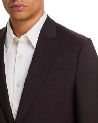 Soho Textured Solid Extra Slim Fit Suit