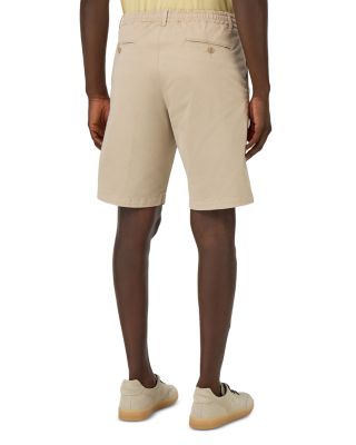 Cotton Stretch Drawstring Bermuda Shorts