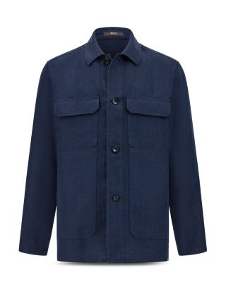 Bond Linen Shirt Jacket