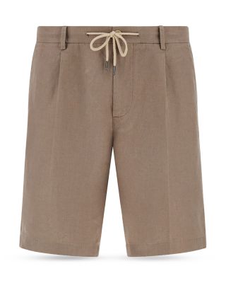 Coulisse Linen Bermuda Shorts