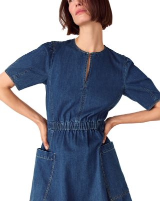 Denim Midi Dress