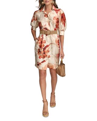 Floral Print Shirtdress