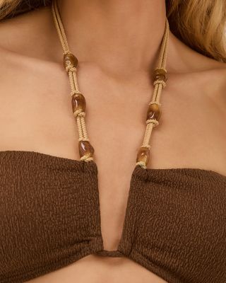 Corsica Carol Halter Bikini Top & Basic Bikini Bottom