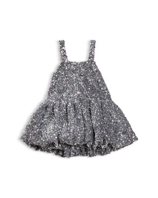 Girls' Alanna Sequin Bubble Dress - Little Kid, Big Kid