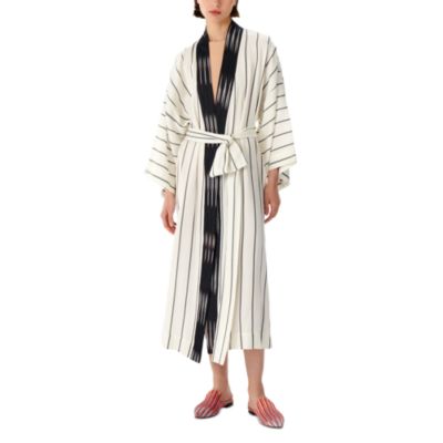 Kutnia - Striped Kimono Robe