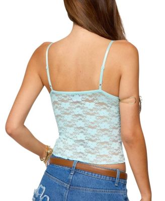 Eira Sheer Lace Tank Top