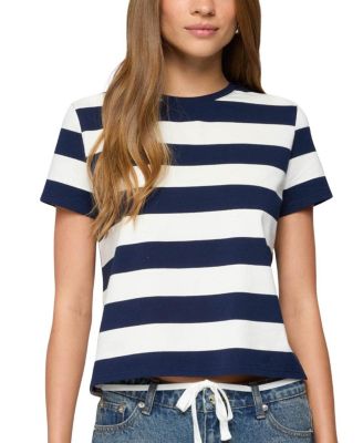 Edikted - Valetta Oversized Striped T-Shirt
