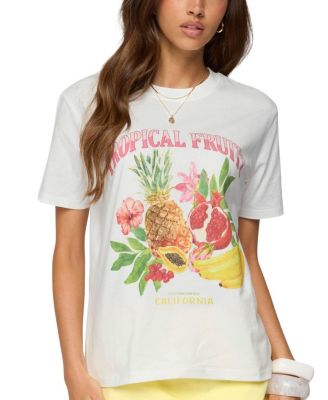 Edikted - Tropical Fruits Graphic T-Shirt