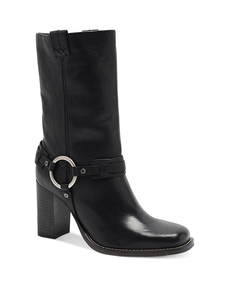 Free People Hayden Harness Boots Black In Black