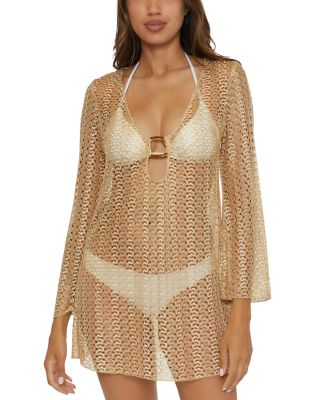 Lace Tunic Swim Cover-Up
