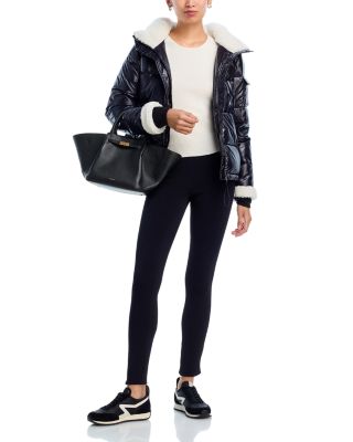 London Midi New York Leather Tote