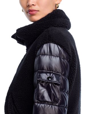 Sherpa & Gloss Bomber Jacket - Exclusive