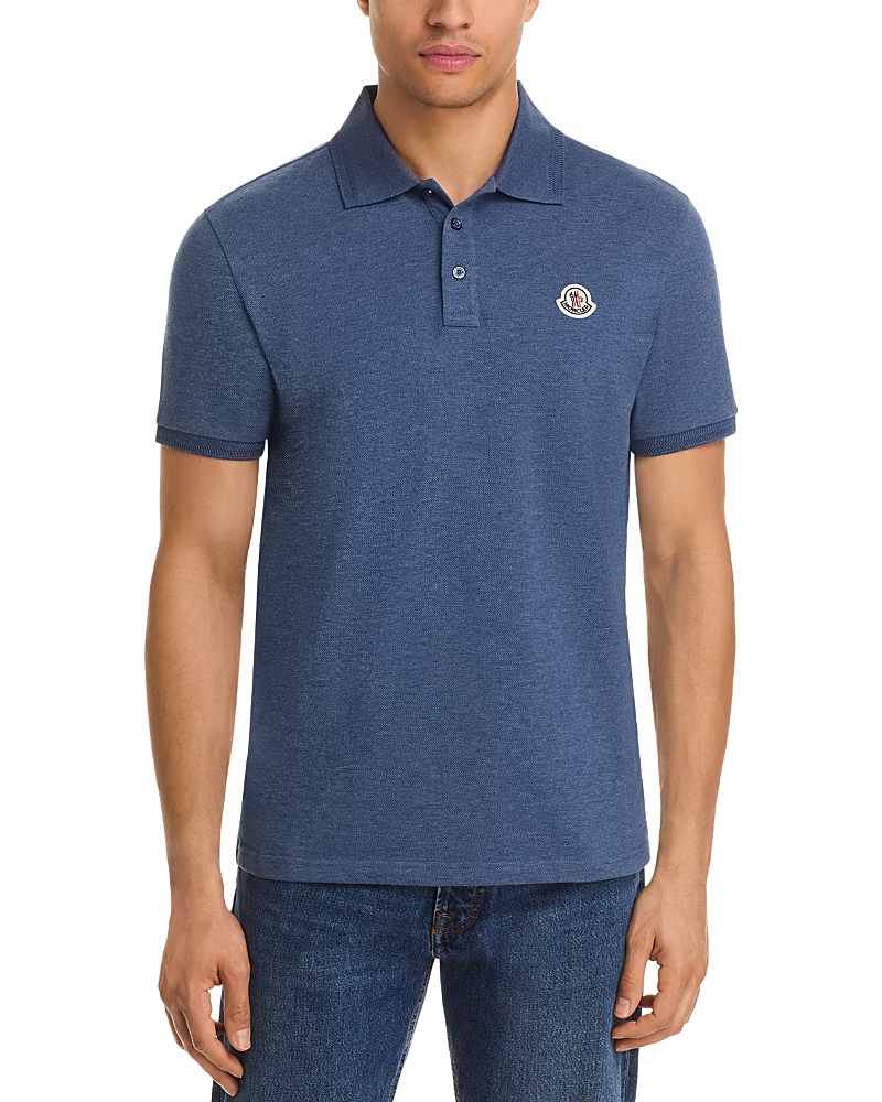 Moncler Short Sleeve Logo Polo Shirt