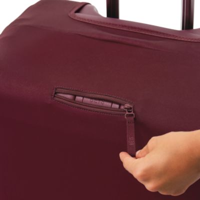 The Medium Roller Suitcase Cover, Burgundy