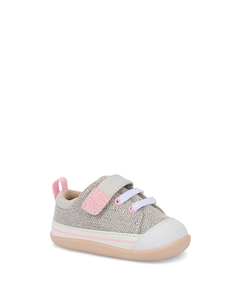 See Kai Run Girls' Stevie Mini Sneakers - Toddler, Little Kid, Big Kid In Gray