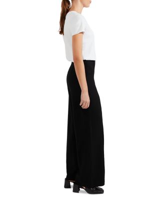 Petites Prim Pull On Wide Leg Pants