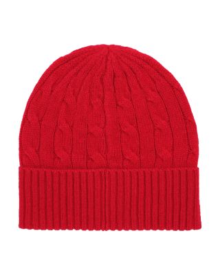 Wool & Cashmere Cable Beanie