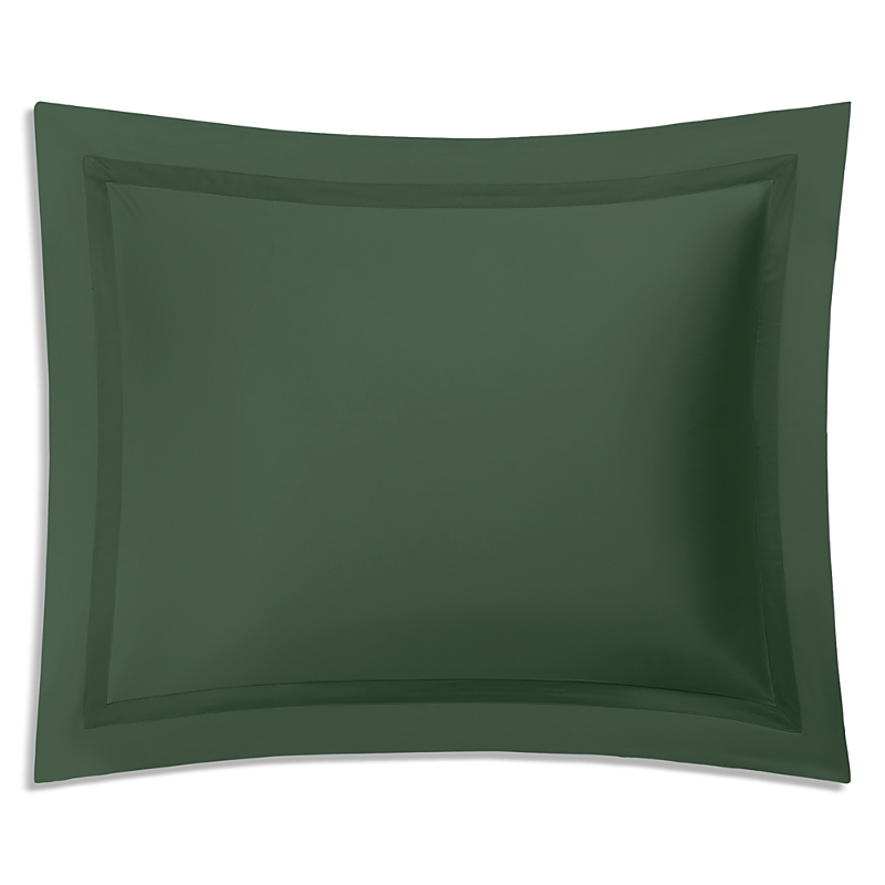Matouk Nocturne Sateen Standard Sham In Green