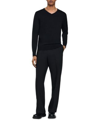 Merino Wool V-Neck Sweater