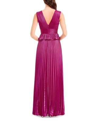 Liliana Pleated Long Dress