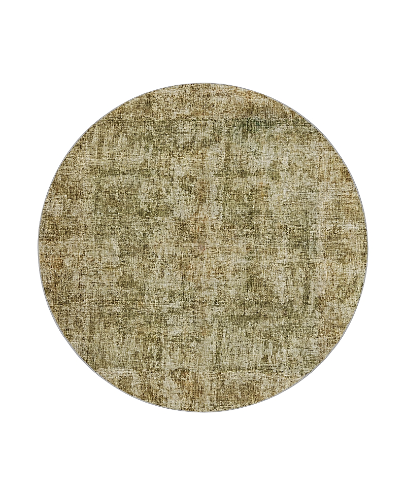 Dalyn Rug Company Dalyn Boca Washable Bo9 Round Area Rug, 8' X 8' In Brown