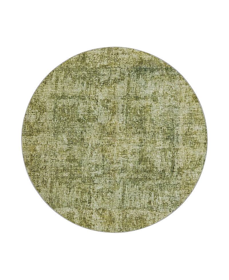 Dalyn Rug Company Dalyn Boca Washable Bo9 Round Area Rug, 8' X 8' In Green