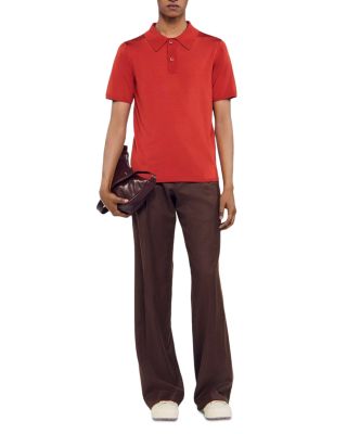 Pablo Slim Fit Knit Polo Shirt