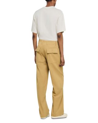 Wide Leg Cotton Pants