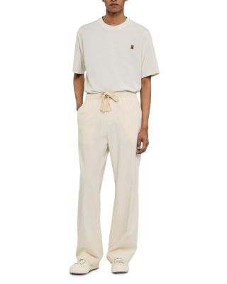 Wide Leg Cotton Pants