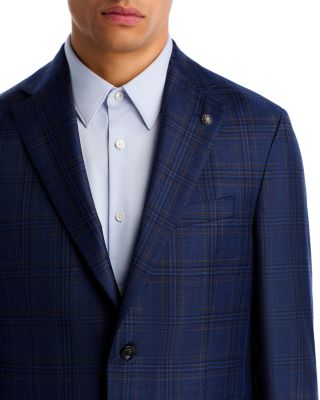 Midland Plaid Regular Fit Sport Coat