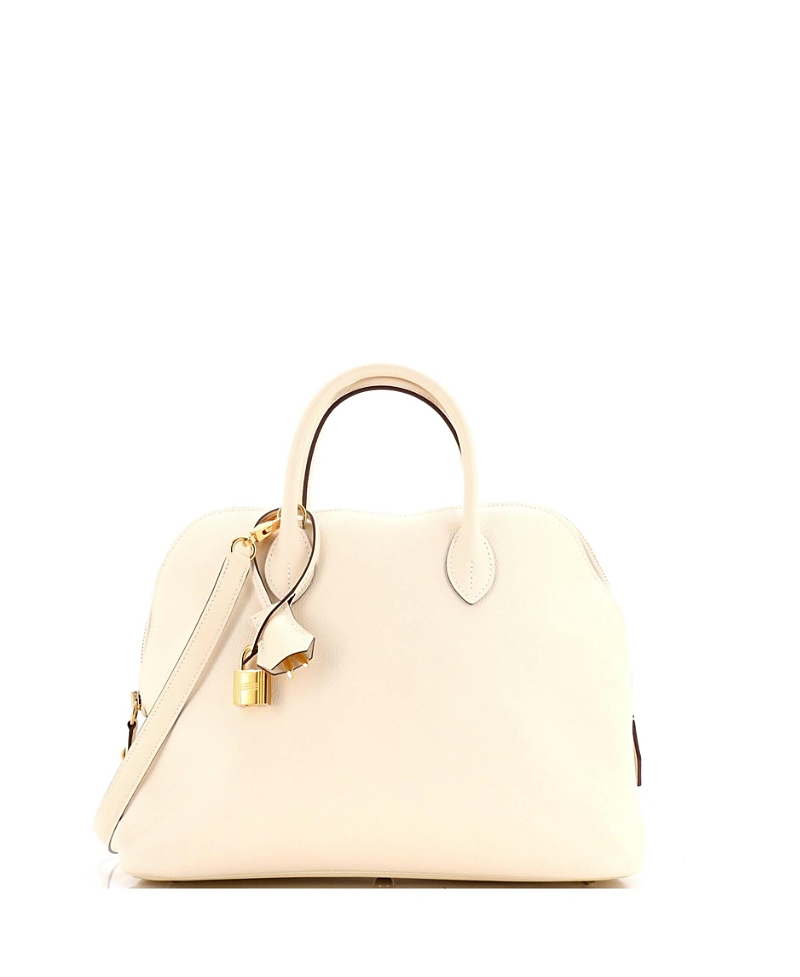 Pre-owned Pre-owned Hermes Hermes 30 Bolide 1923 Bag Epsom In Neutral