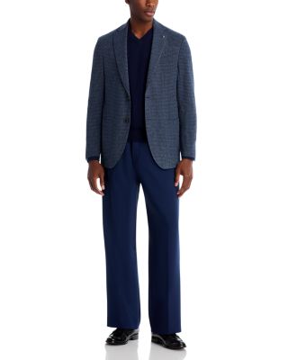 Navy Cashmere V-Neck Sweater - Exclusive