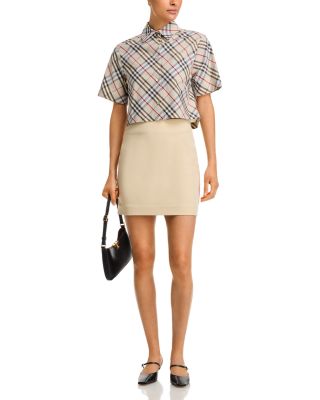 Short Sleeve Crop Shirt